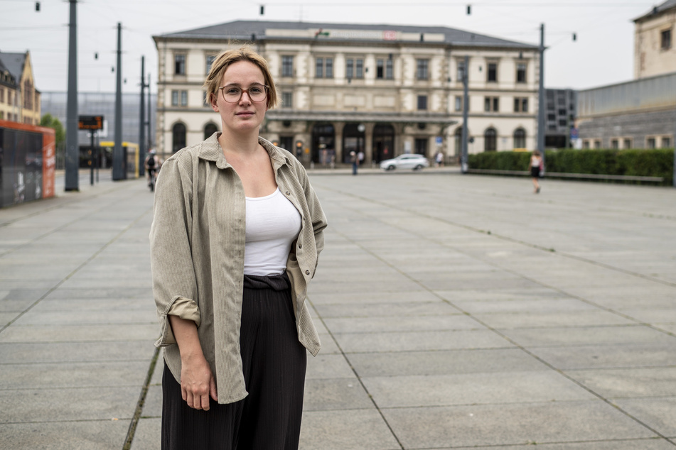 Carolin Juler (22, Linke) kann sich eine "Fixerstube" zum Beispiel in der Nähe des Hauptbahnhofs vorstellen.