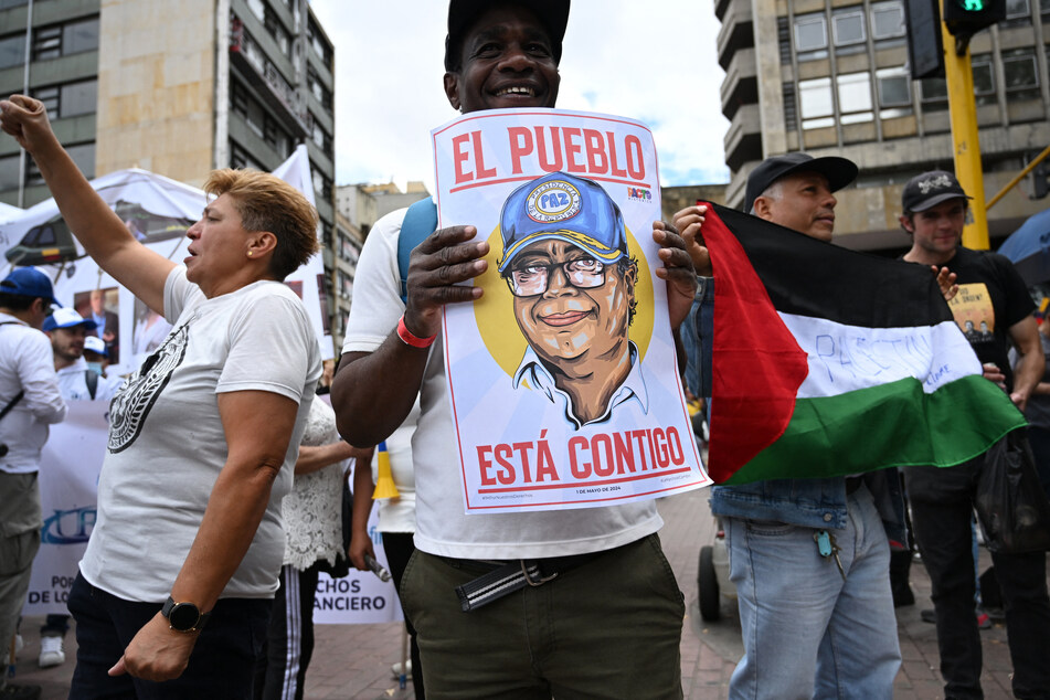 Addressing supporters for a May Day rally on Wednesday, Colombian President Gustavo Petro said his country would sever diplomatic ties with Israel.