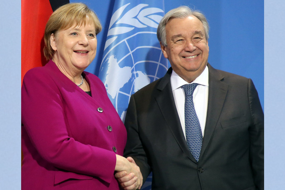 UN-Generalsekretär Antonio Guterres (72) möchte Ex-Kanzlerin Angela Merkel (67) für die Vereinten Nationen einspannen.