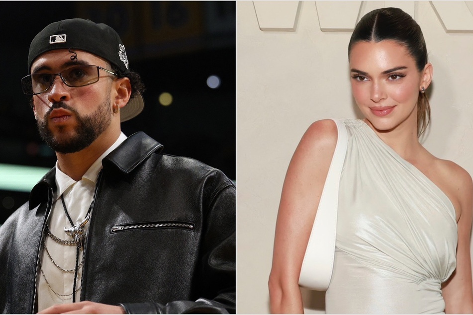 Kendall Jenner and Bad Bunny rock fashionable fits during NYC date night