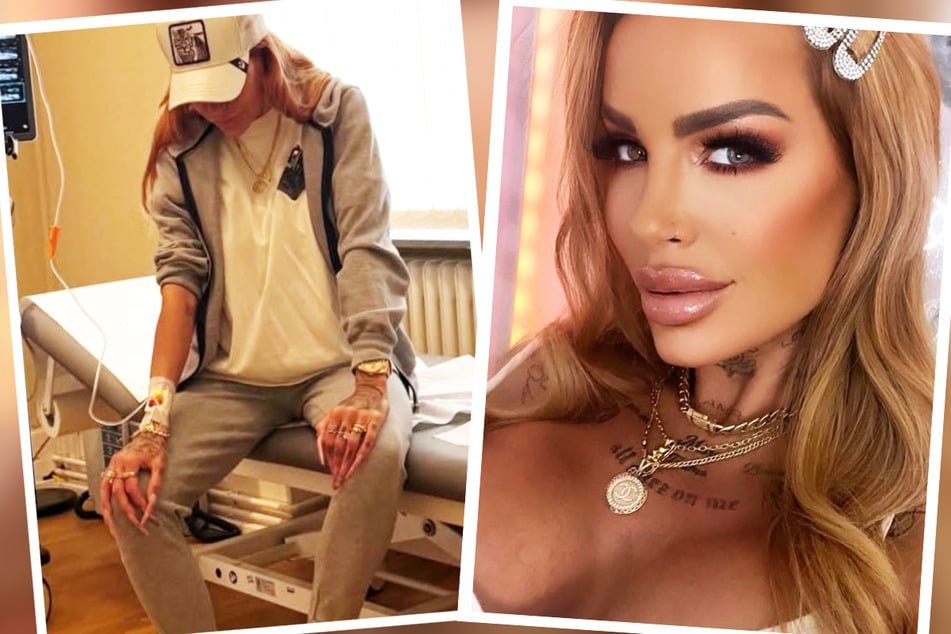 Gina-Lisa Lohfink: Gina-Lisa Lohfink hat "Schmerzen ohne Ende": Verliert das Model bald ein Bein?