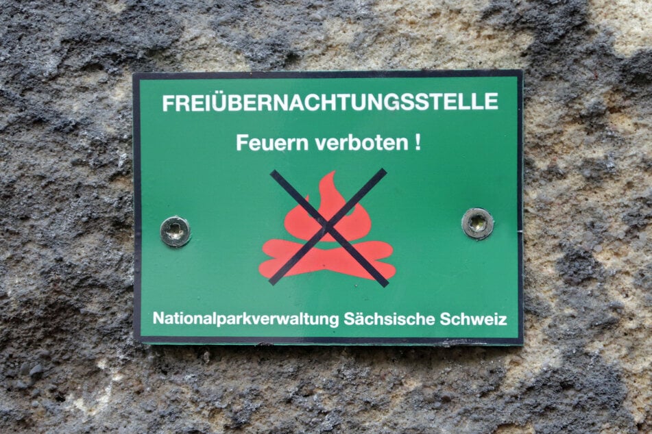 Offenes Feuer ist immer und überall verboten, auch beim Boofen.