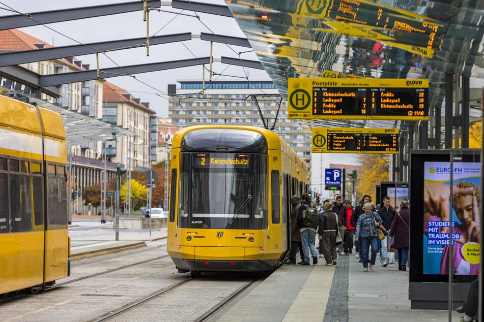 Die Zukunft der Dresdner Verkehrsbetriebe ist noch immer ungewiss.