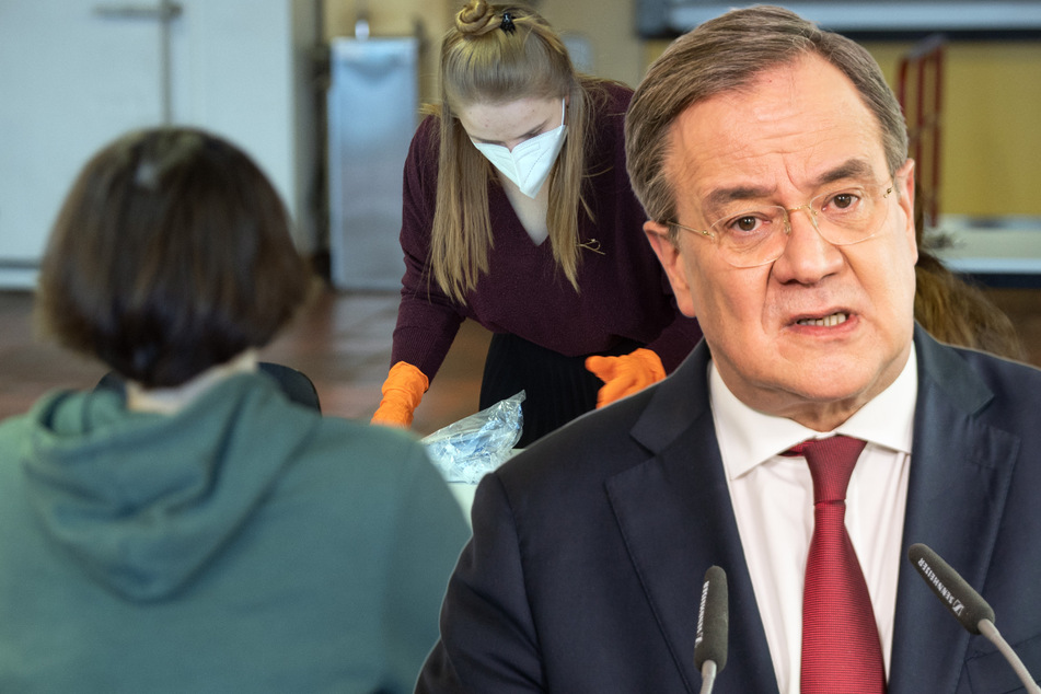 Geschätzt jeder fünfte Schüler verweigert einen Corona-Test in der Schule. Ministerpräsident Armin Laschet (60, CDU) will die Tests zur Pflicht machen.