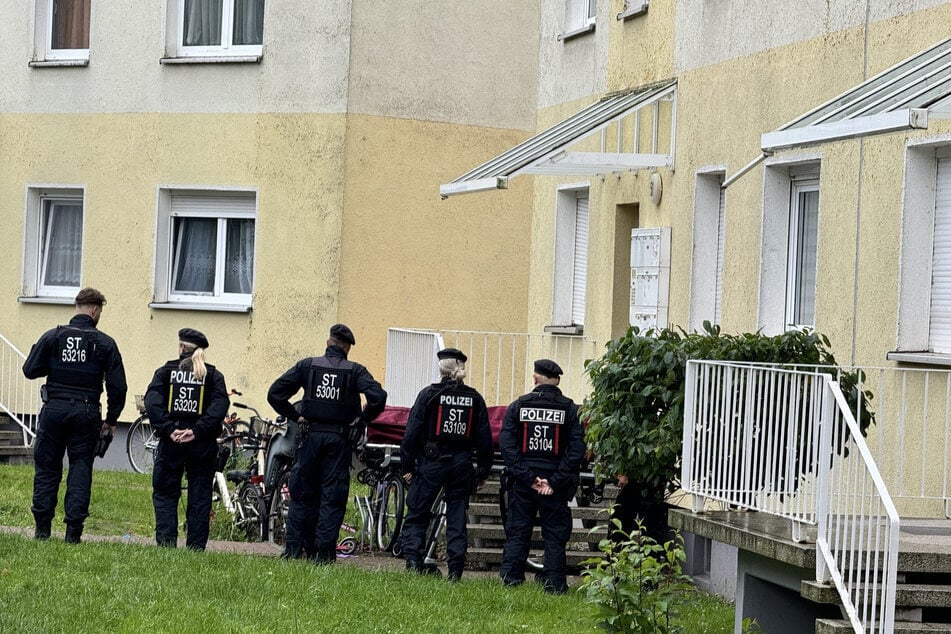 Im Juni wurde in dieser Plattenbausiedlung ein 23-Jähriger mit einem Messer getötet.