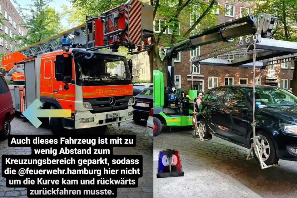 Hamburg: Aus diesem wichtigen Grund ließ die Polizei in Hamburg zahlreiche Autos abschleppen