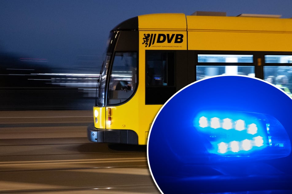 Dresden: Streit in Linie 12 eskaliert: Messerattacke in Dresdner Straßenbahn!