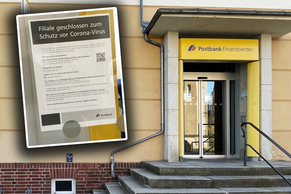 Corona-Ausbruch in Filiale: Dresdner Postbank erstmal dicht!