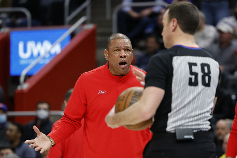 Sixers head coach Doc Rivers.