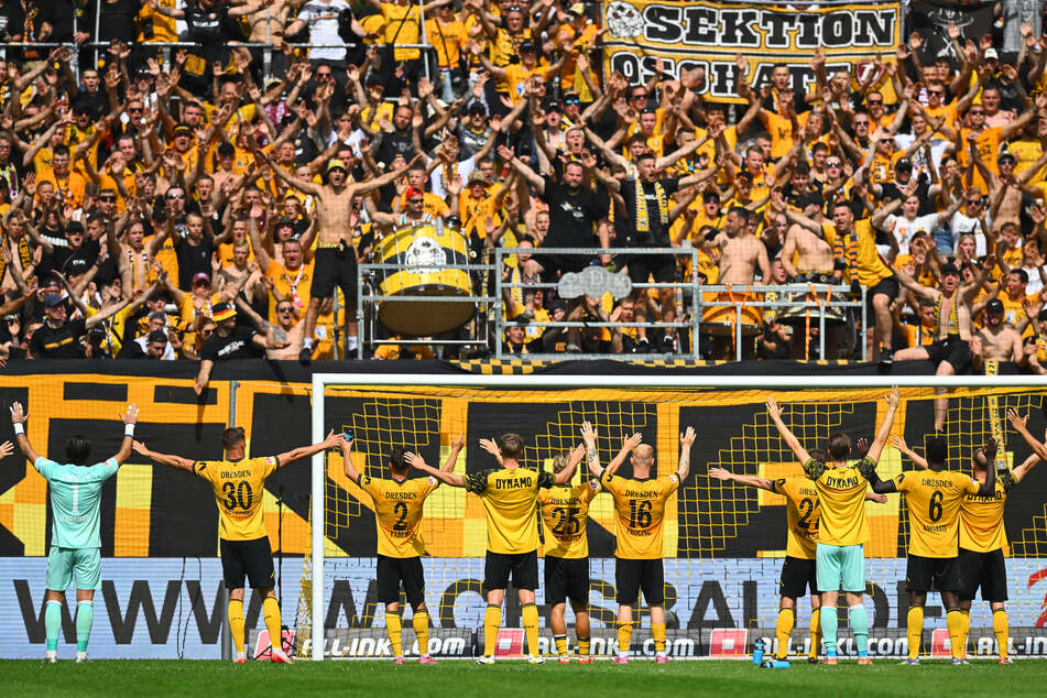 Die Stimmung von den Rängen sollen die Dynamos aufsaugen und umwandeln. Mit 30.600 Fans ist das Stadion ausverkauft.