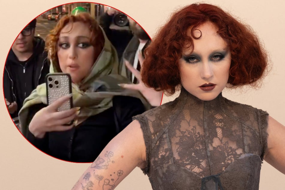 Chappell Roan filmed the paparazzi outside a Paris restaurant after asking them multiple times to leave her alone.