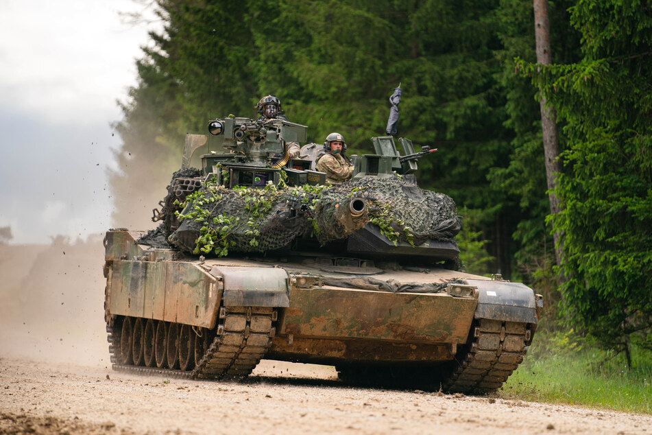 : Ein Panzer des Typs M1 Abrams der US-Army.