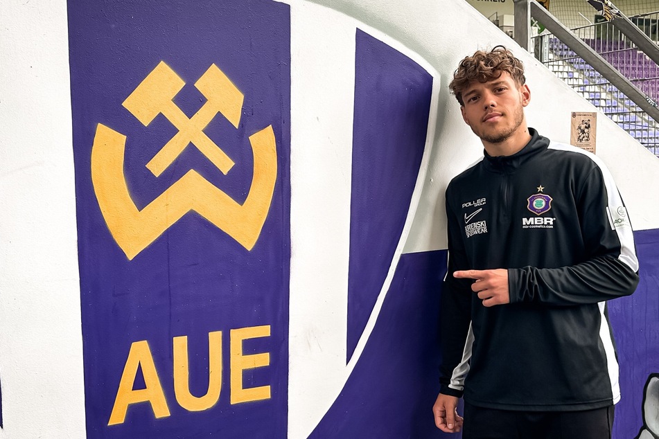 Mika Clausen (21) erhielt bei Aue einen Vertrag bis zum 30. Juni 2026.