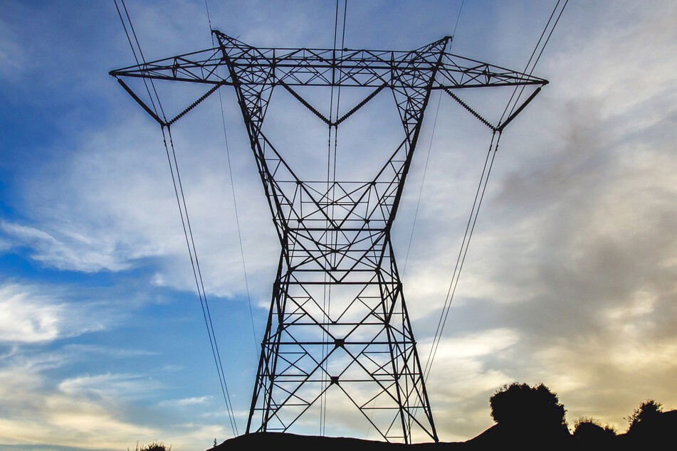 Transmission lines get electricity from the supplier through the grid and into a company's buildings.