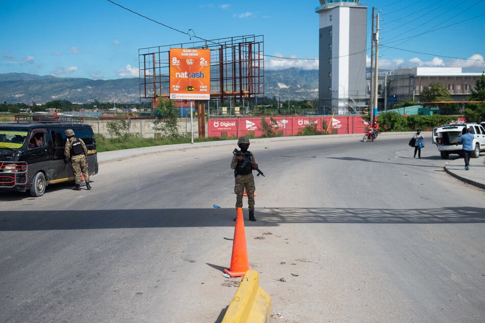 The US on Tuesday banned all civilian flights to Haiti for a month, a day after a jetliner was shot at on approach to the capital.