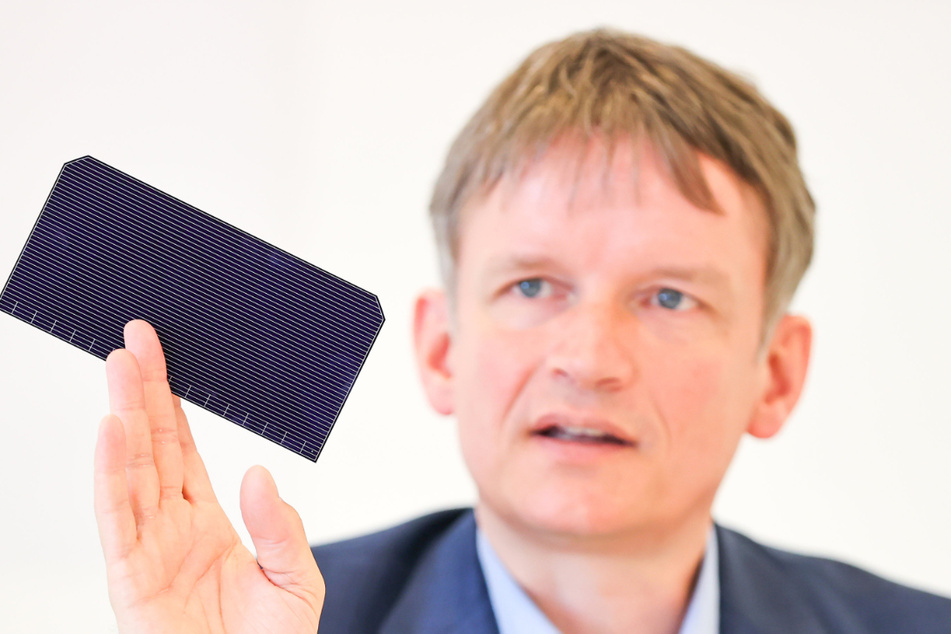 Gunter Erfurt (48), Geschäftsführer des Solarmodul-Herstellers.