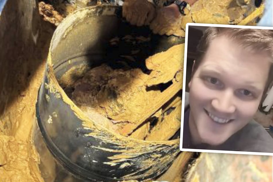 Z tym zdjęciem policja poszukiwała Andrew’a Giddensa (36). Jednak radosny, uśmiechnięty Amerykanin, który niedawno zniknął, nie został odnaleziony. W błocie 36‑letni był ledwo rozpoznawalny.