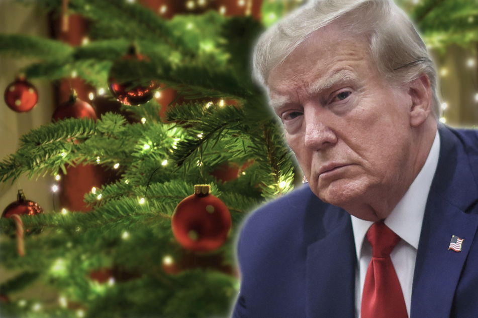 Donald Trump used his annual Christmas message to attack political rivals, prosecutors, and supposed government policies.