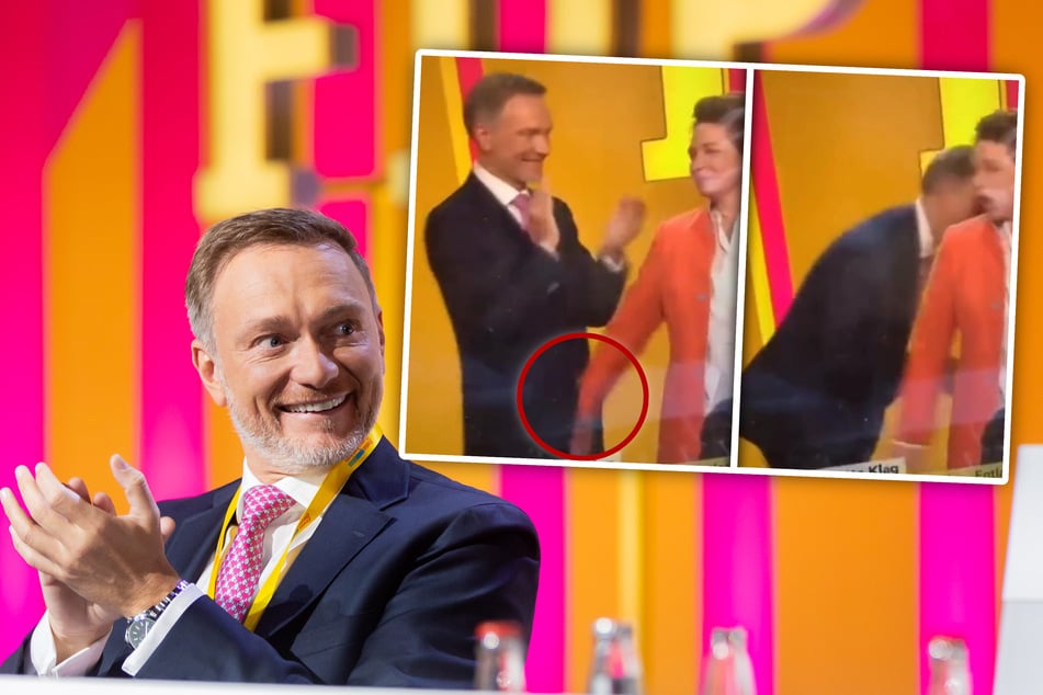 Aua! FDP-Kollegin schlägt Christian Lindner zwischen die Beine - Schadenfreude in den sozialen Medien