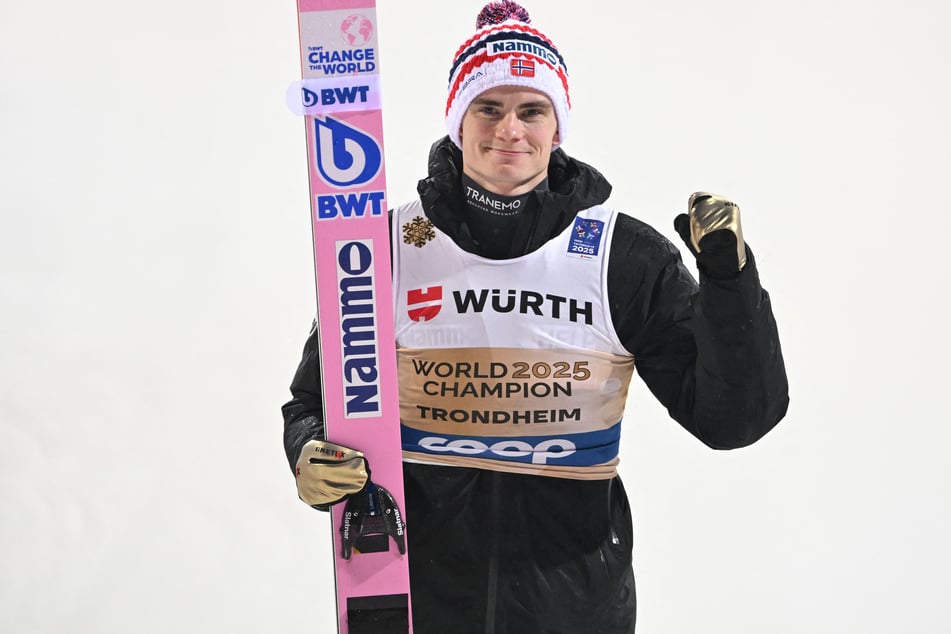 Marius Lindvik (26) wird von der FIS vorläufig gesperrt.