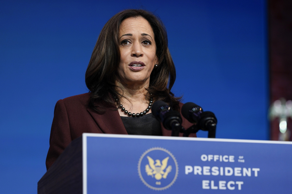 Kamala Harris, gewählte Vizepräsidentin (Vice-President-elect) der USA.