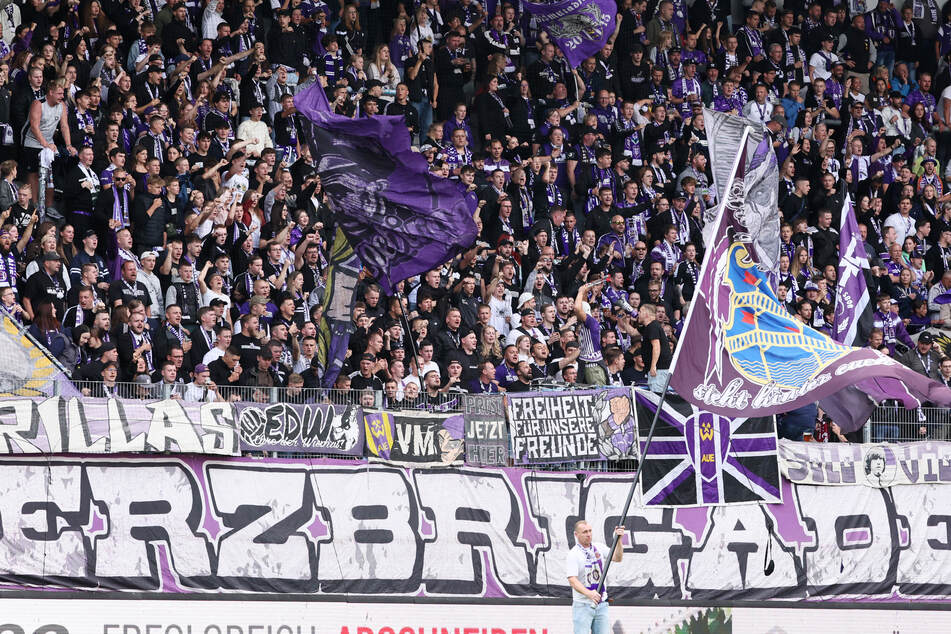 Die Aue-Ultras boykottieren die Sachsenpokal-Partie gegen Taucha.