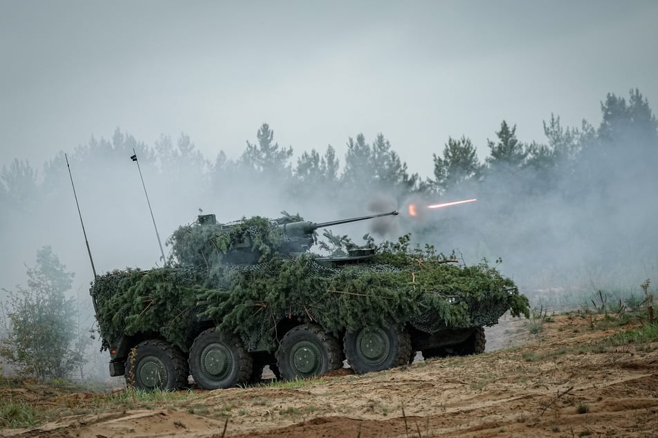 Einen Radpanzer vom Typ Boxer will die Bundeswehr auf dem Stadtfest zeigen.