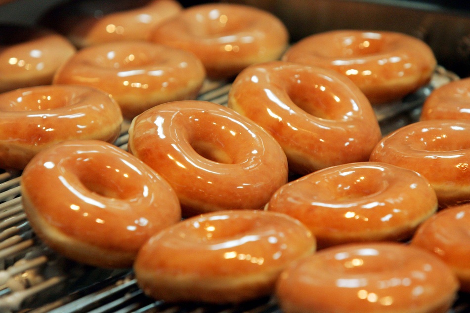 Krispy Kreme is offering a free glazed doughnut to any customer who presents a Covid-19 vaccination card.