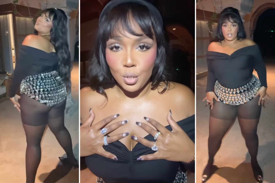 Lizzo celebrated the beginning of 2025 in a sassy new Instagram post featuring a snatched New Year's fit – but there might be a sly hidden message in the clip!