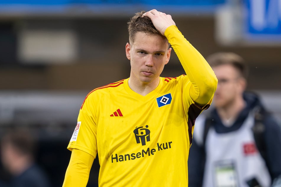 HSV-Keeper Matheo Raab (25) wird den Auftakt gegen den 1. FC Köln krankheitsbedingt verpassen. (Archivfoto)