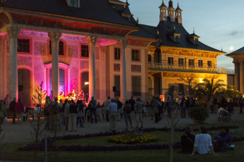 Am Schloss Pillnitz wird es Konzerte zum Elbhangfest geben.