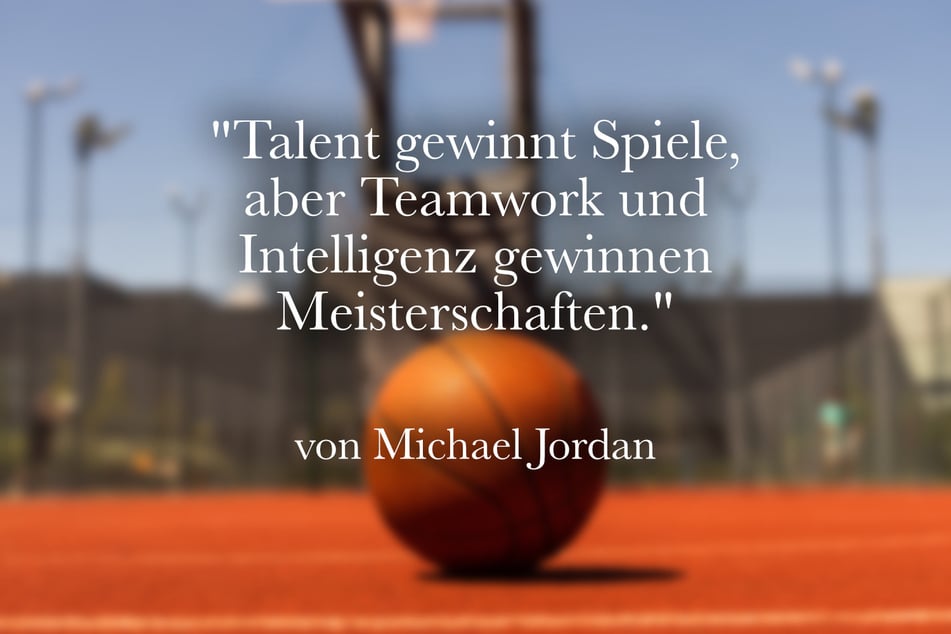 Michael Jordan stellte fest: "Talent gewinnt Spiele, aber Teamwork und Intelligenz gewinnen Meisterschaften."