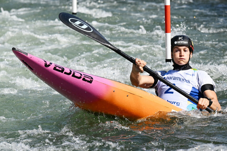 Die Olympiasiegerin Ricarda Funk (30) hat sich bei der Heim-WM in Augsburg ins Finale gekämpft.