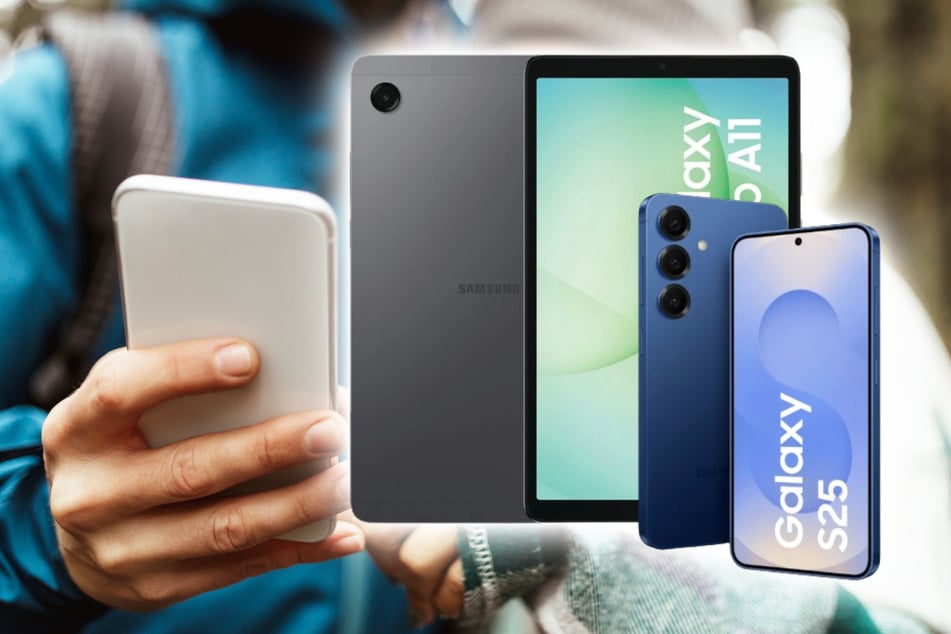 Hier wird Samsung Galaxy S25 mit gratis Galaxy Tab A11 zum Aktionspreis verkauft