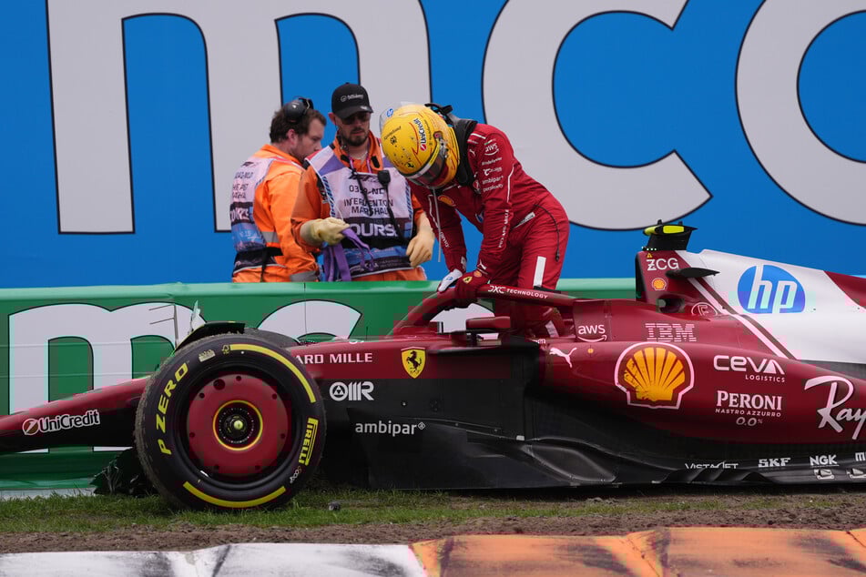 Für Lewis Hamilton (40) war das Rennen nach einem Unfall vorzeitig beendet.