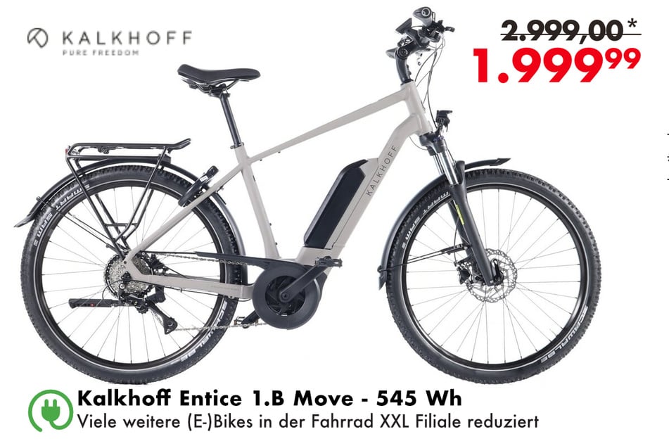 Kalkhoff Entice 1.B Move - 545 Wh