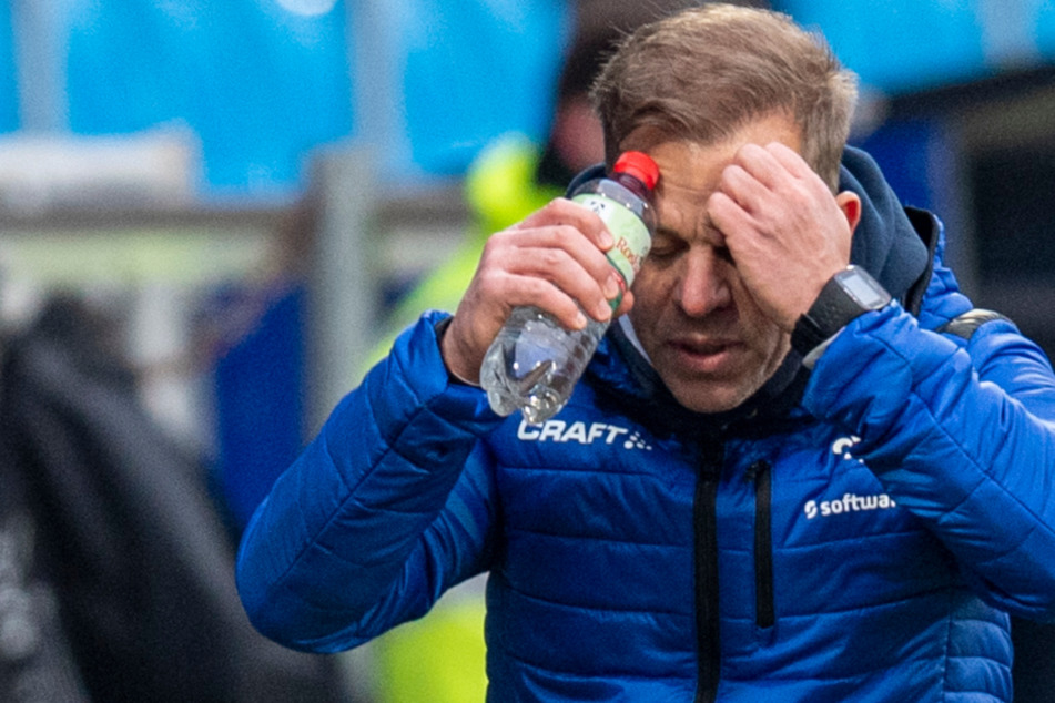 Darmstadt-Coach Markus Anfang (46) war nach der Niederlage in Bochum bedient.