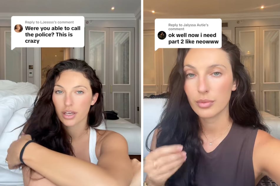 Bei TikTok berichtet Paulina von dem Vorfall.
