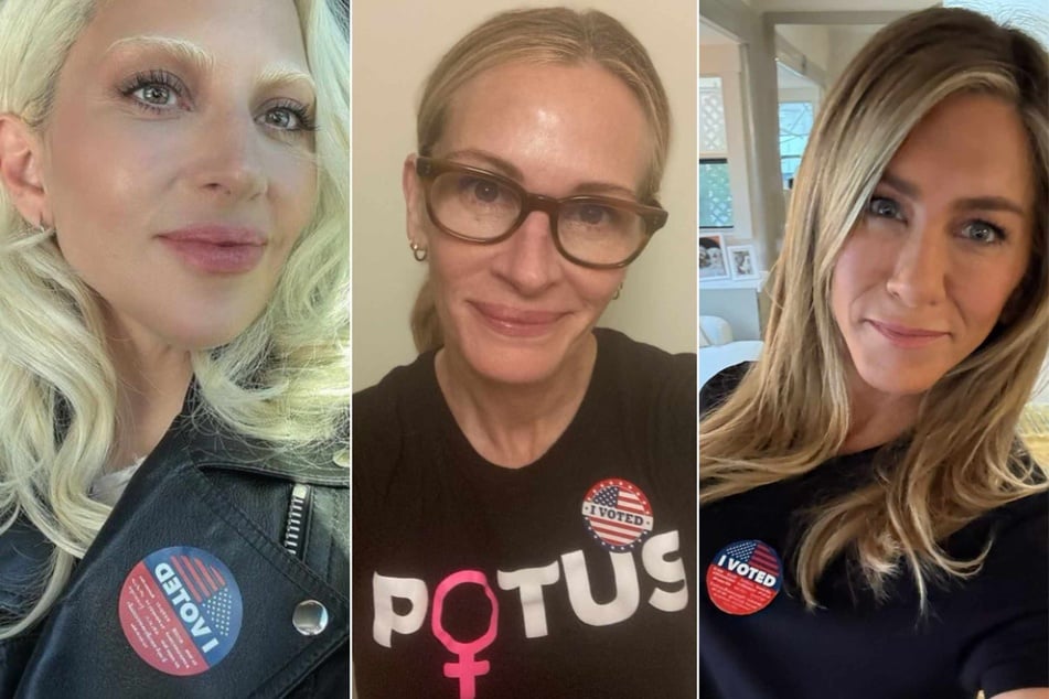 Hollywood gets out the vote in flurry of election day posts