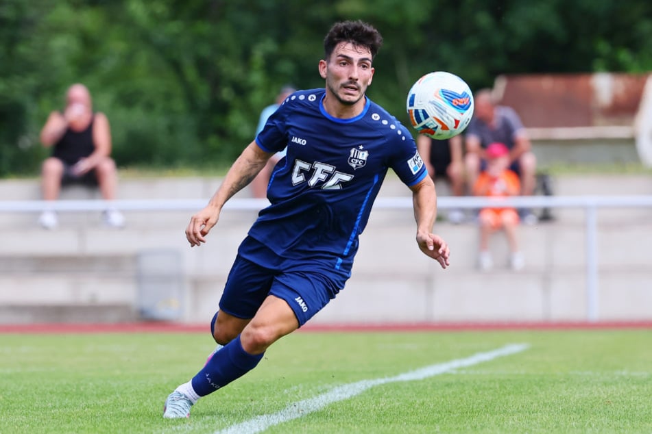 Domenico Alberico (26) wechselte vom Südwest-Regionalligisten SGV Freiberg nach Chemnitz.