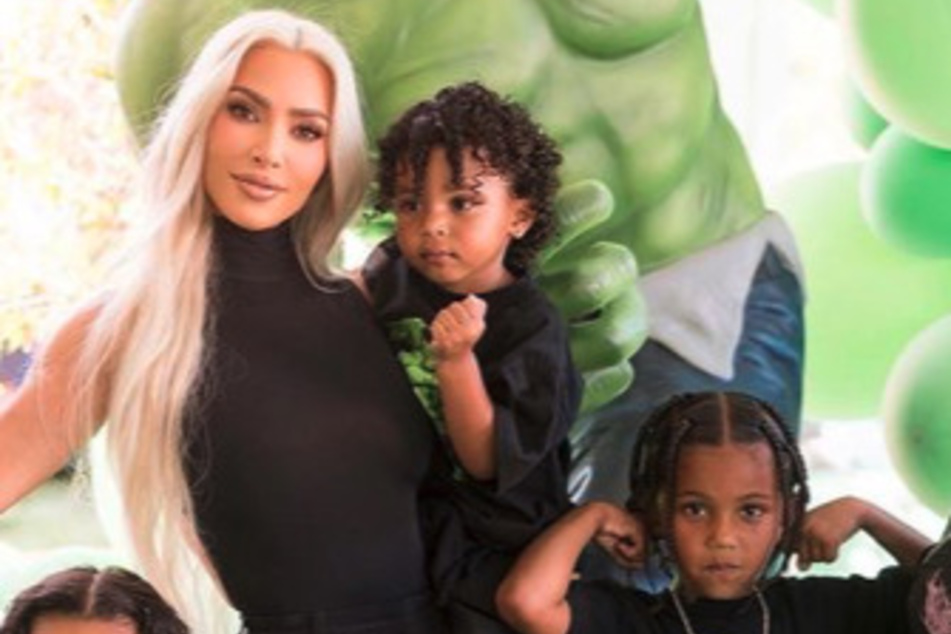 Kim Kardashian's kids hysterically interrupted her not only once but twice!