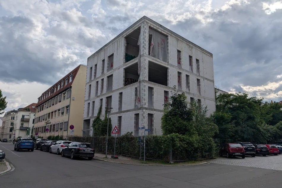 Der vor Jahren errichtete Neubau an der Ecke Brandvorwerk-/Arndtstraße.