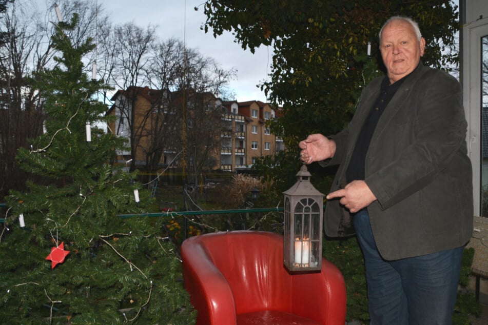 Dieser Sachse hütet Jahr für Jahr das Friedenslicht aus Bethlehem