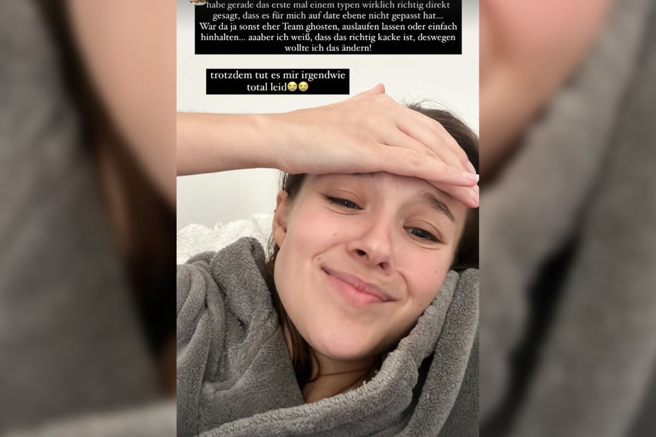 Mit dieser Instagram-Story wandte sich Greta Engelfried (24) am Samstag an ihre rund 132.000 Follower auf der Foto-Plattform.