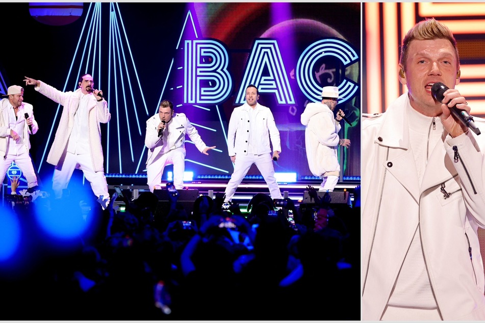 Nick Carter joins Backstreet Boys at Jingle Ball amid rape allegations