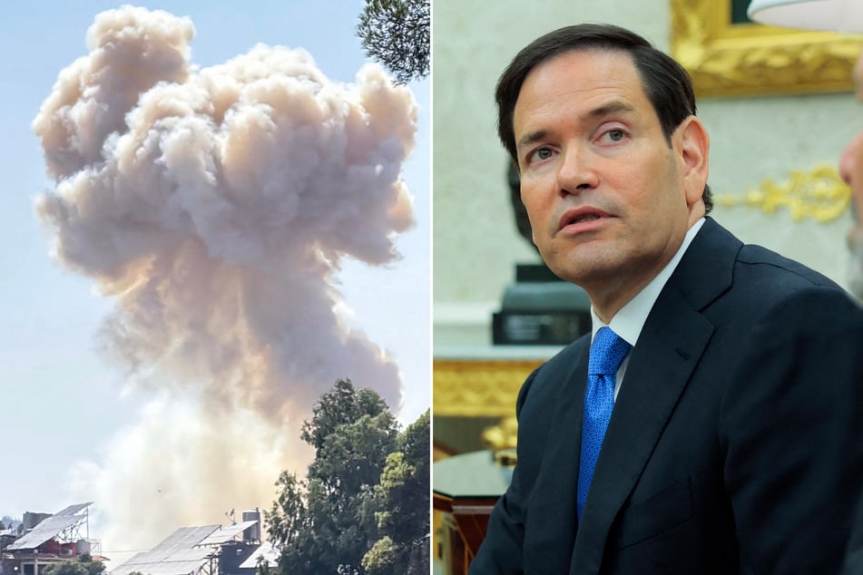 Secretary of State Marco Rubio voiced concern after ally Israel struck Syria's army headquarters and said the violence impeded efforts to bring stability to the war-torn country.