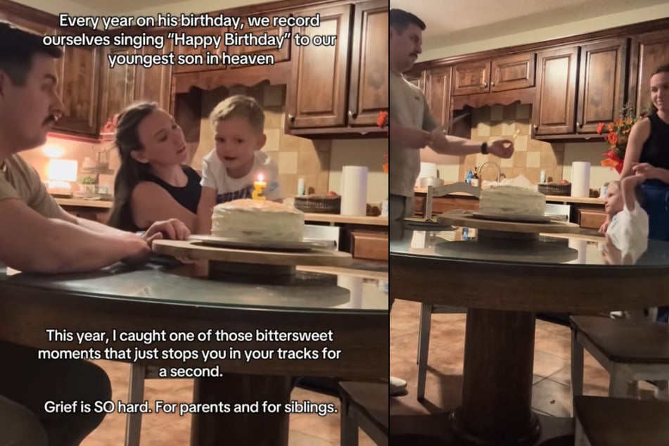 Der vierjährige James Barrett brach mit seinen Worten anlässlich des Geburtstages seines verstorbenen Bruders nicht nur die Herzen seiner Eltern.