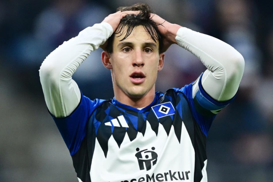 Sinnbild für die erste Halbzeit: Der HSV war gegen Gladbach drückend überlegen, ließ aber gleich mehrere hochkarätige Chancen liegen.