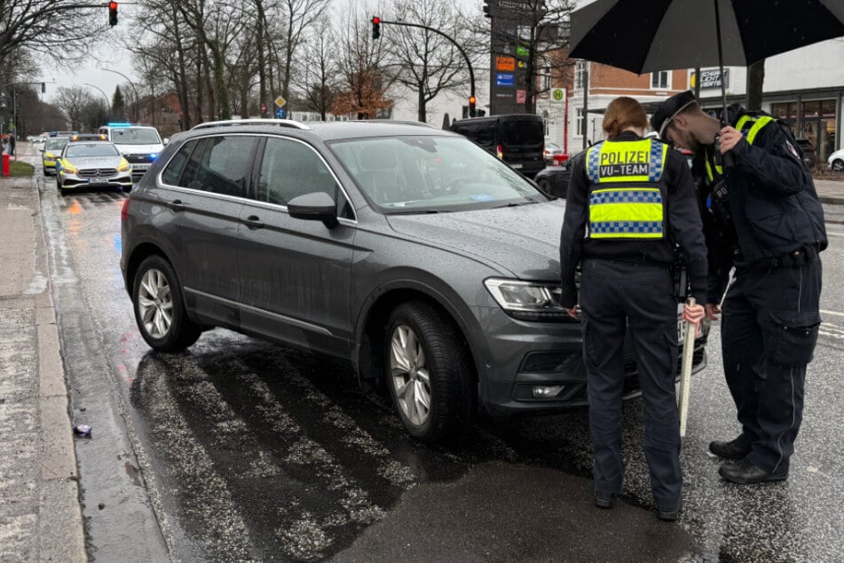 Unfall in Hamburg: Zwei Kinder von Auto erfasst und verletzt