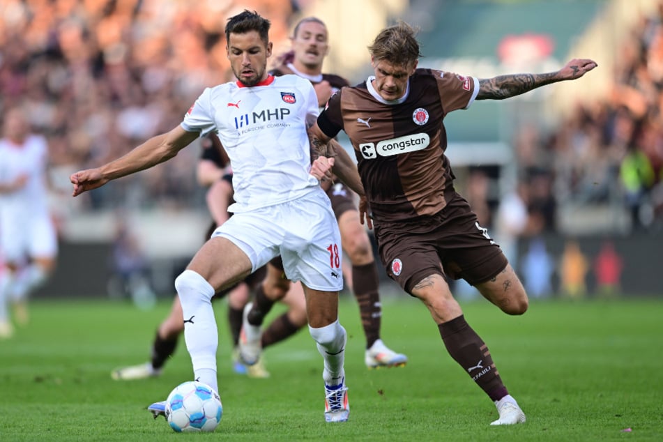 Der FC St. Pauli empfängt am Samstag den 1. FC Heidenheim zum Kellerduell am Millerntor. (Archivfoto)